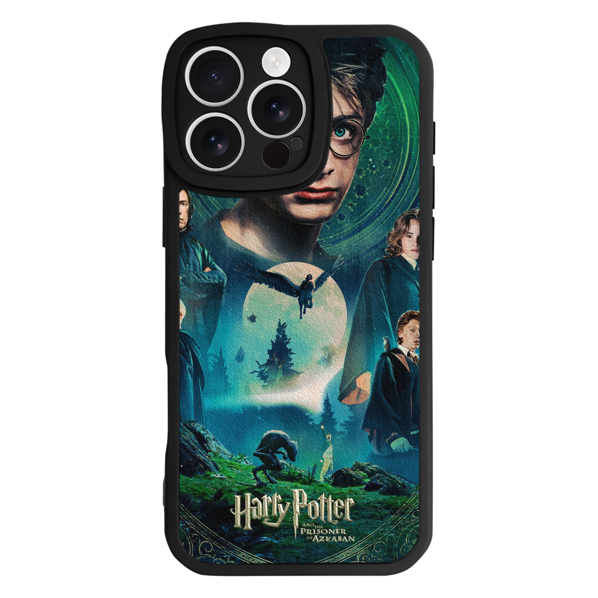 （画像用） Harry Potter ハリー・ポッターシリーズ 【iPhone 16シリーズ対応】シリコンスマホケース（レザー調） 材質：シリコン